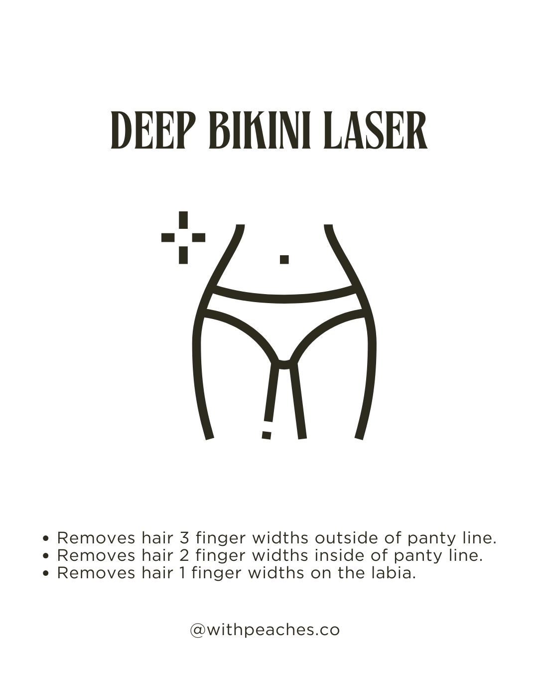 Laser Hair Removal - Bikini Deep (8 Sessions Package)